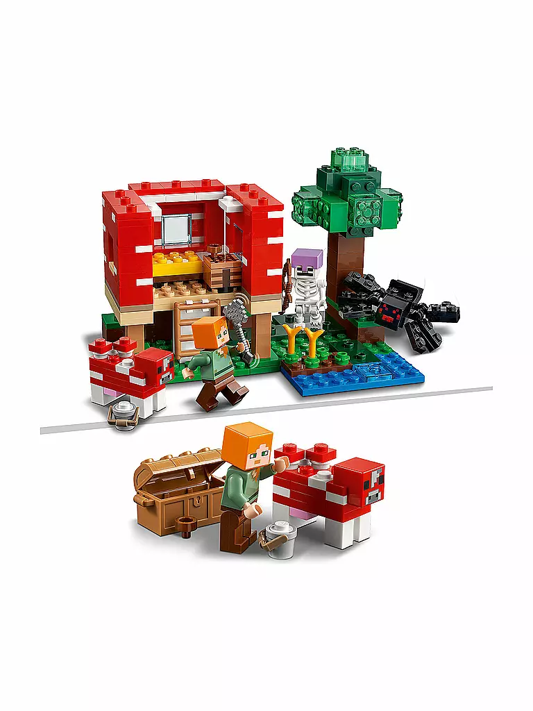 LEGO | Minecraft - Das Pilzhaus 21179 | keine Farbe