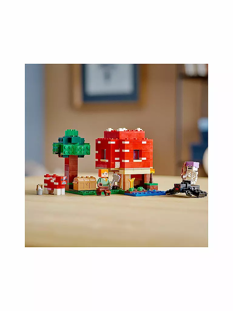 LEGO | Minecraft - Das Pilzhaus 21179 | keine Farbe