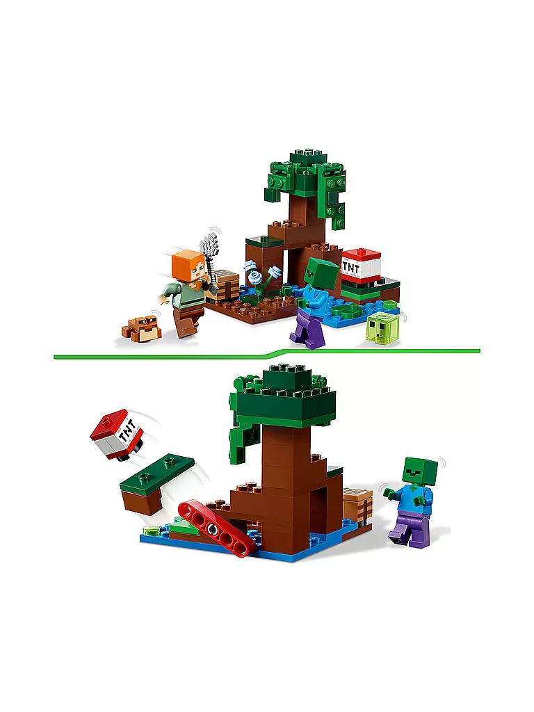 LEGO | Minecraft - Das Sumpfabenteuer 21240 | keine Farbe