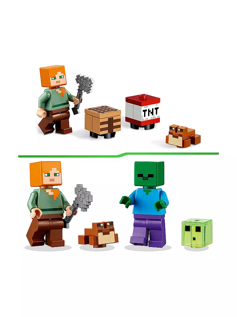 LEGO | Minecraft - Das Sumpfabenteuer 21240 | keine Farbe