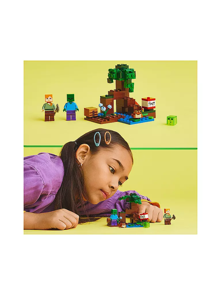 LEGO | Minecraft - Das Sumpfabenteuer 21240 | keine Farbe