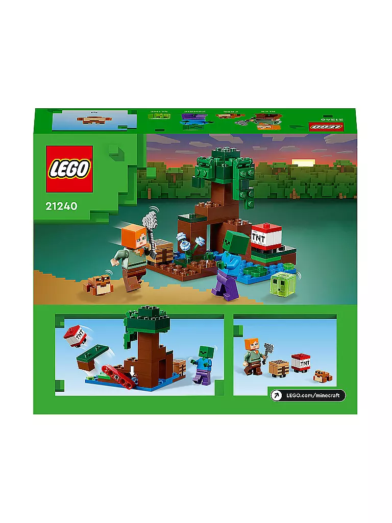 LEGO | Minecraft - Das Sumpfabenteuer 21240 | keine Farbe