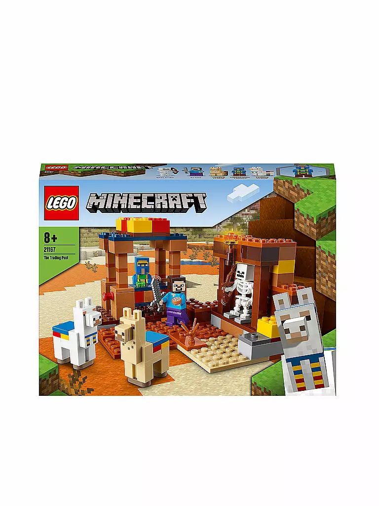 LEGO | Minecraft - Der Handelsplatz 21167 | keine Farbe