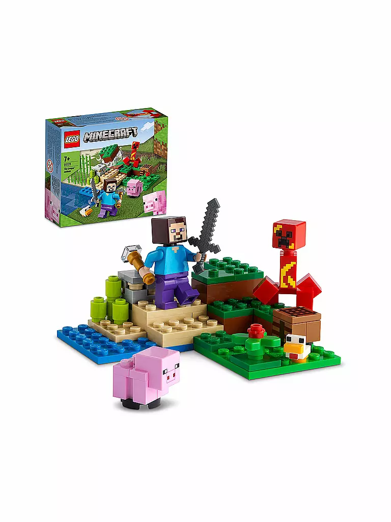 LEGO | Minecraft - Der Hinterhalt des Creeper™ 21177 | keine Farbe