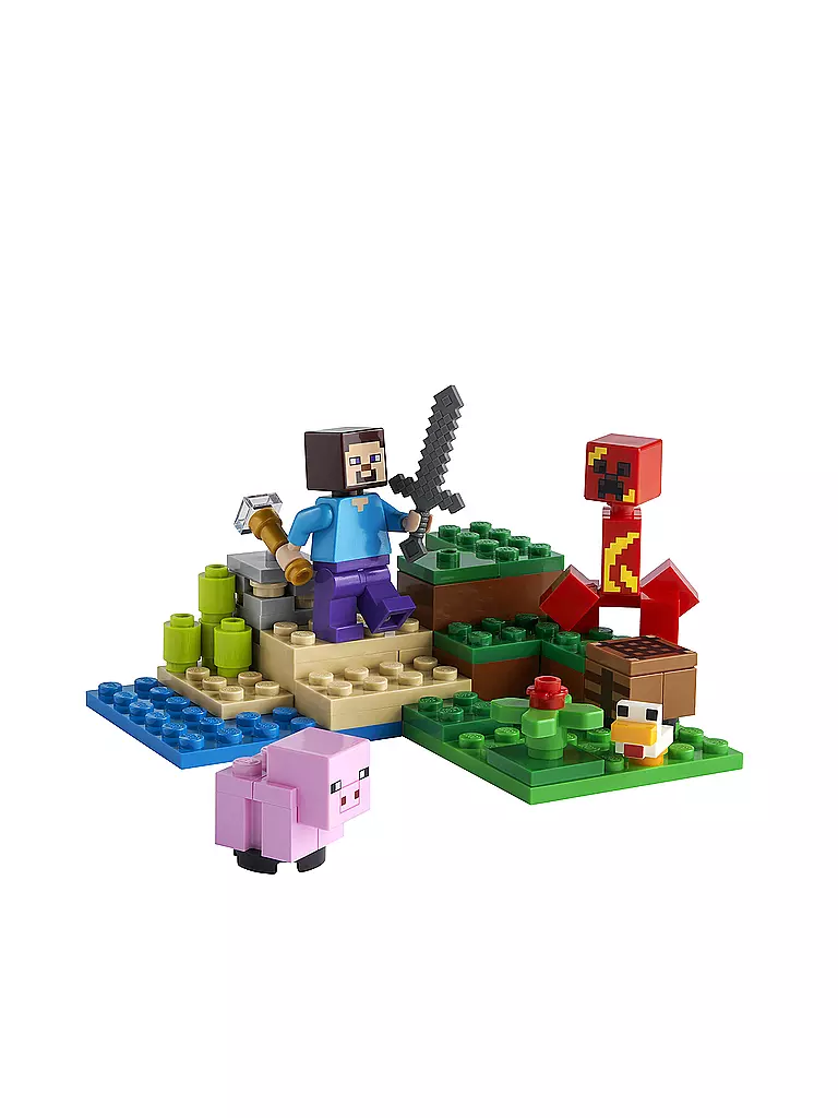LEGO | Minecraft - Der Hinterhalt des Creeper™ 21177 | keine Farbe