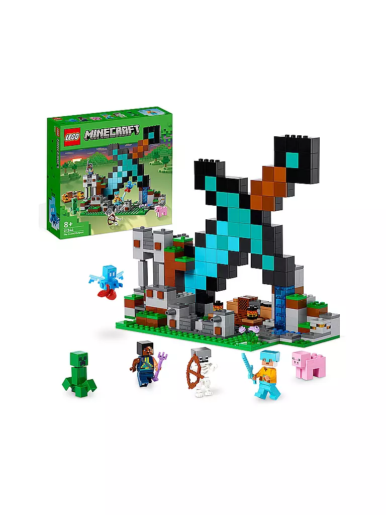 LEGO | Minecraft - Der Schwert-Außenposten 21244 | keine Farbe