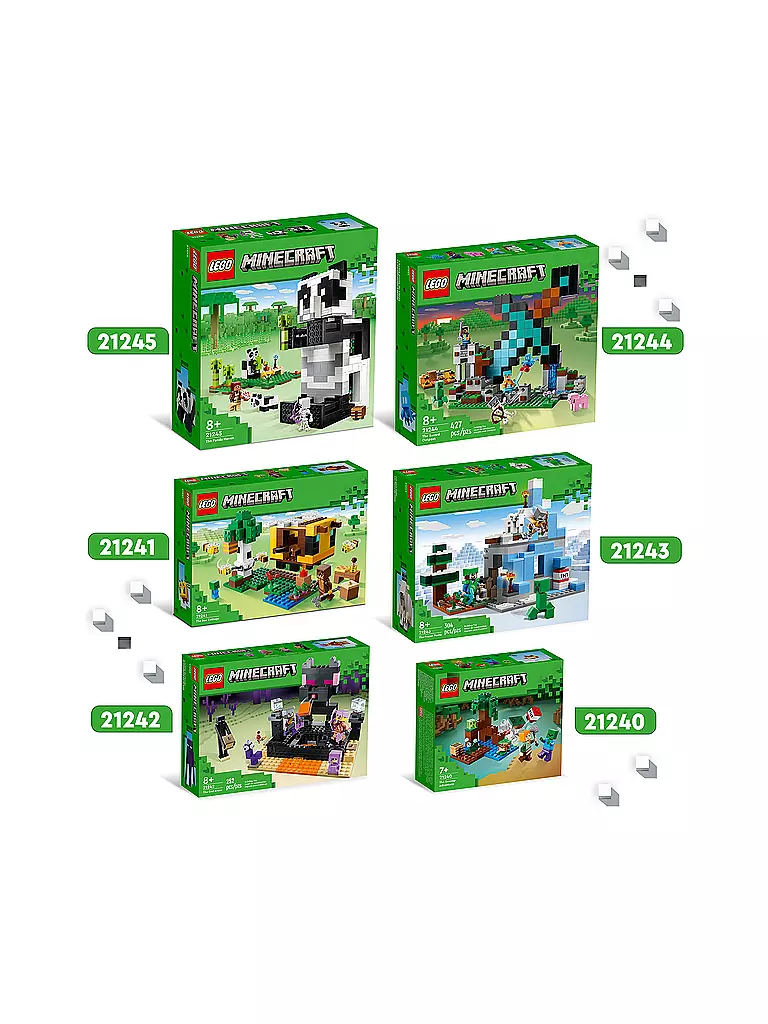 LEGO | Minecraft - Der Schwert-Außenposten 21244 | keine Farbe