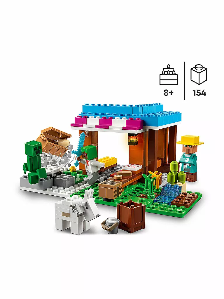 LEGO | Minecraft - Die Bäckerei 21184 | keine Farbe