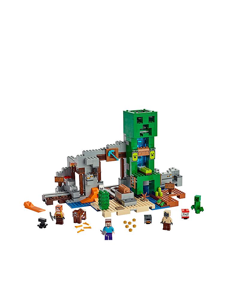 LEGO | Minecraft - Die Creeper Mine 21155 | transparent