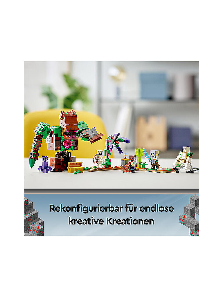Lego Minecraft Die Dschungel Ungeheuer 21176 Transparent