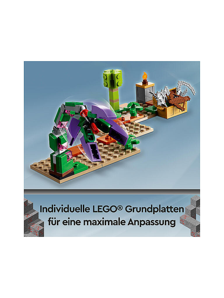 Lego Minecraft Die Dschungel Ungeheuer 21176 Transparent