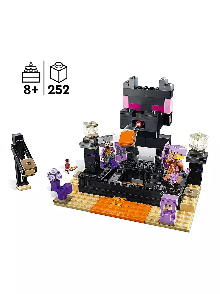 LEGO | Minecraft - Die End-Arena 21242 | keine Farbe