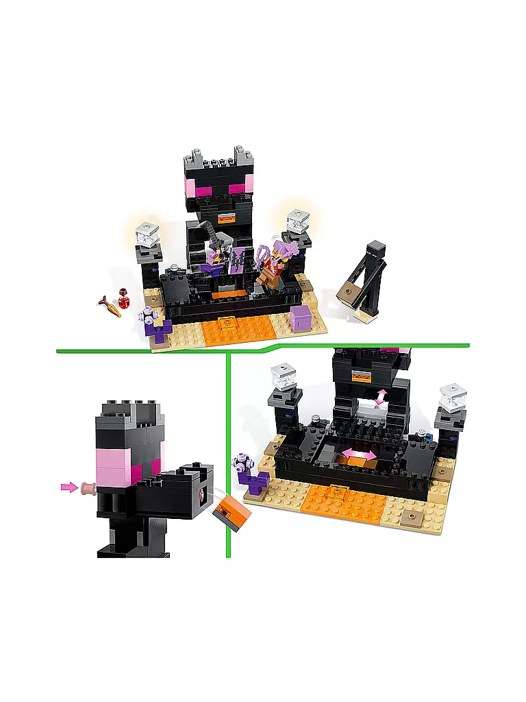 LEGO | Minecraft - Die End-Arena 21242 | keine Farbe