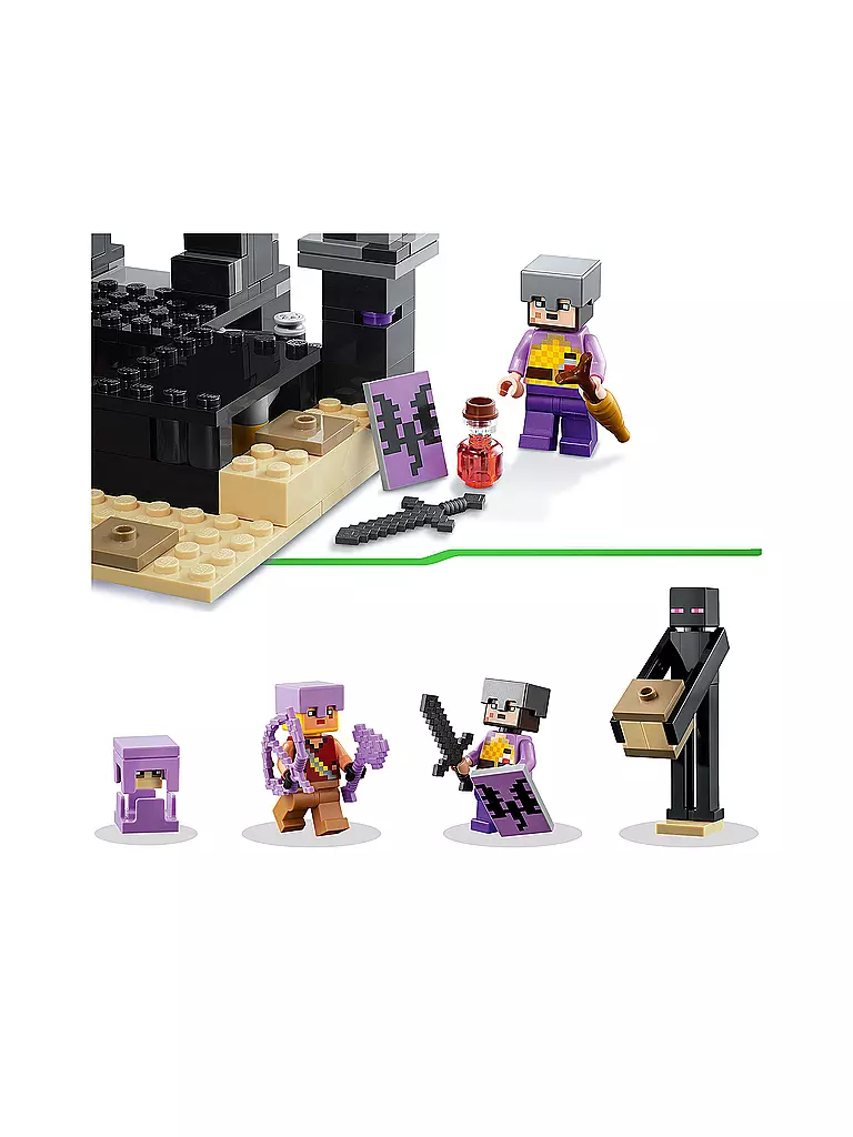 LEGO | Minecraft - Die End-Arena 21242 | keine Farbe