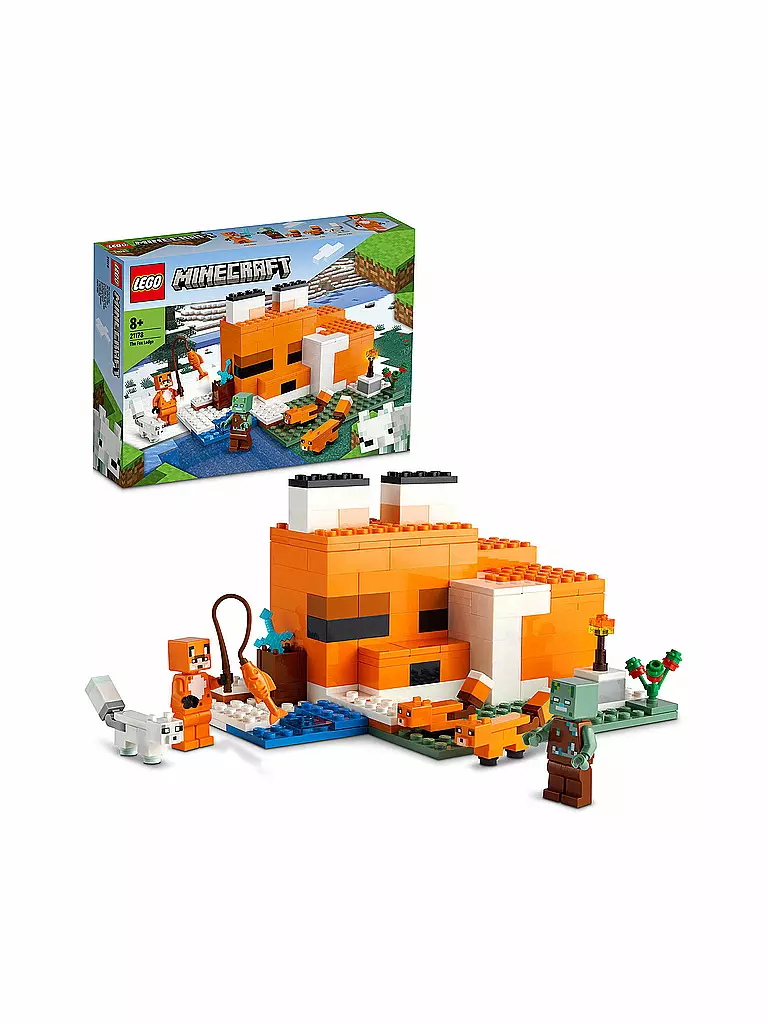 LEGO | Minecraft - Die Fuchs-Lodge 21178 | keine Farbe