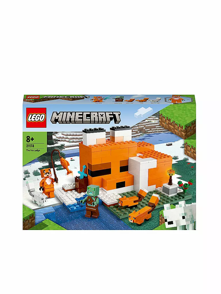 LEGO | Minecraft - Die Fuchs-Lodge 21178 | keine Farbe