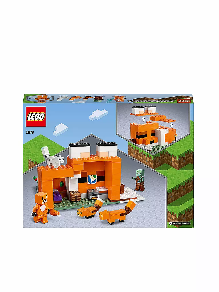 LEGO | Minecraft - Die Fuchs-Lodge 21178 | keine Farbe