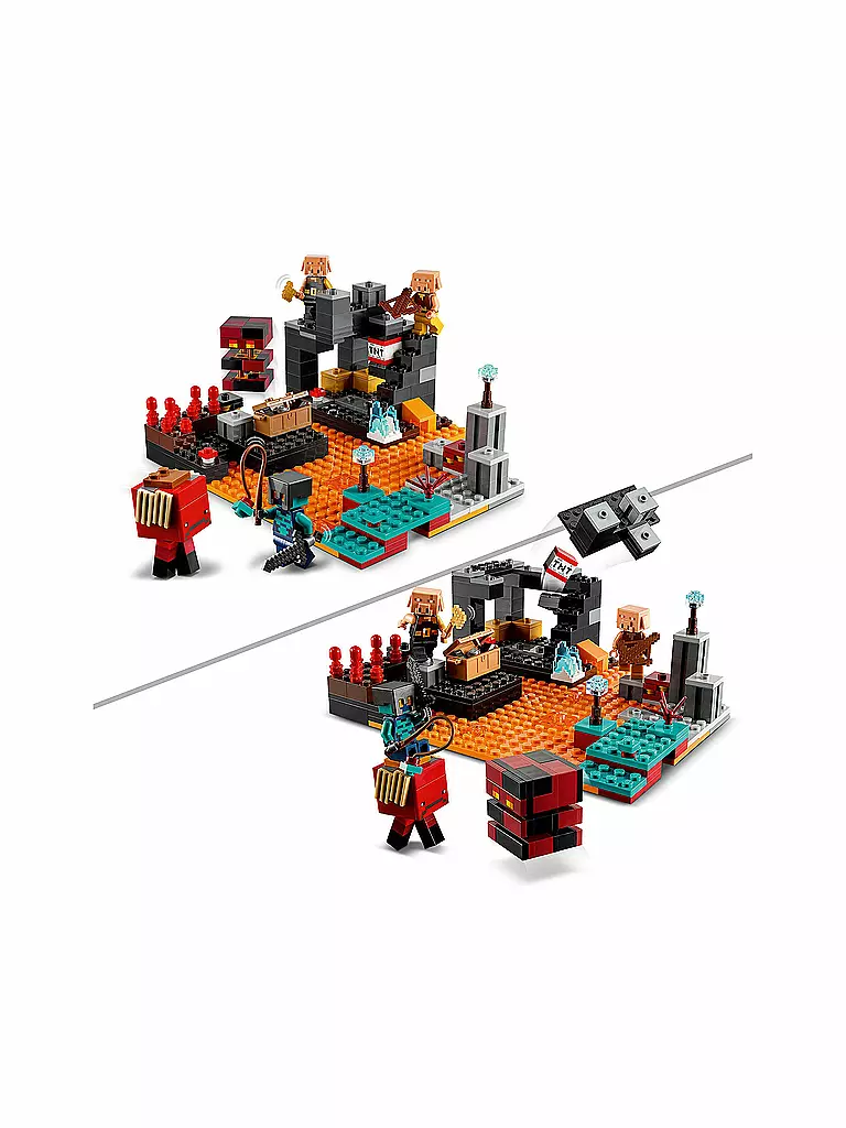 LEGO | Minecraft - Die Netherbastion 21185 | keine Farbe