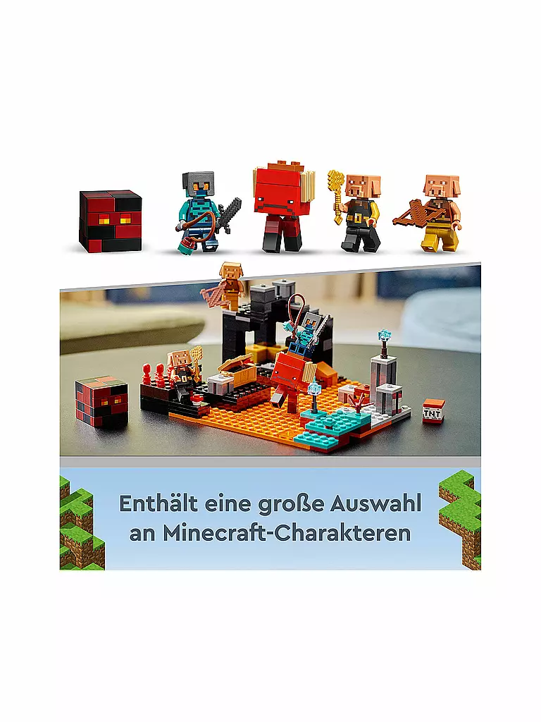 LEGO | Minecraft - Die Netherbastion 21185 | keine Farbe