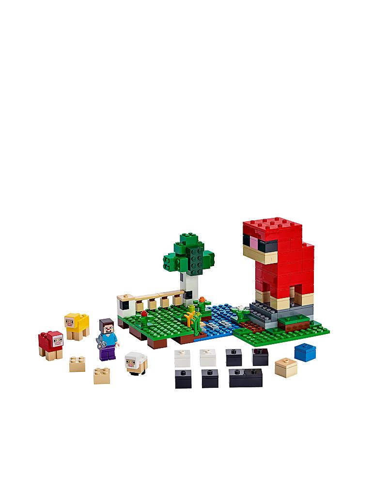 LEGO | Minecraft - Die Schaffarm 21153 | transparent