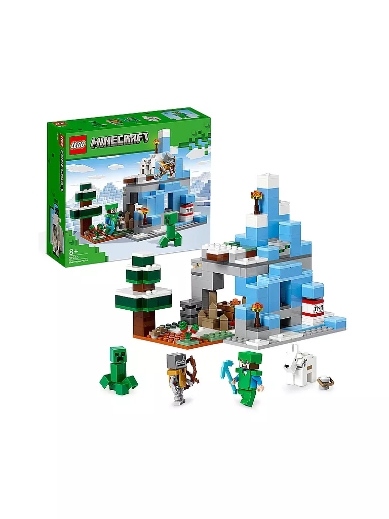 LEGO | Minecraft - Die Vereisten Gipfel 21243 | keine Farbe