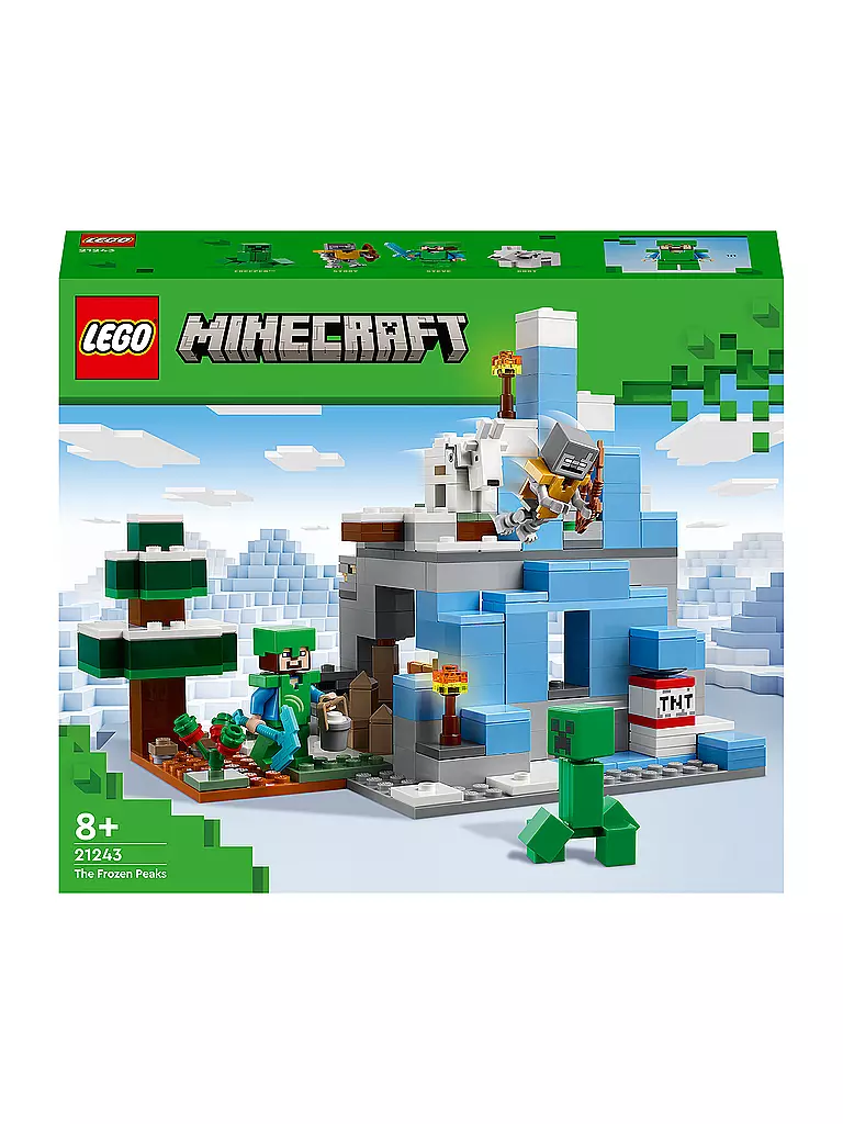 LEGO | Minecraft - Die Vereisten Gipfel 21243 | keine Farbe