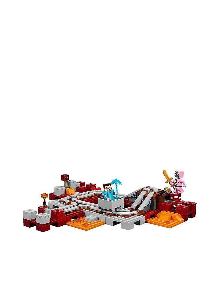 LEGO | Minecraft - Nether Eisenbahn 21130 | keine Farbe