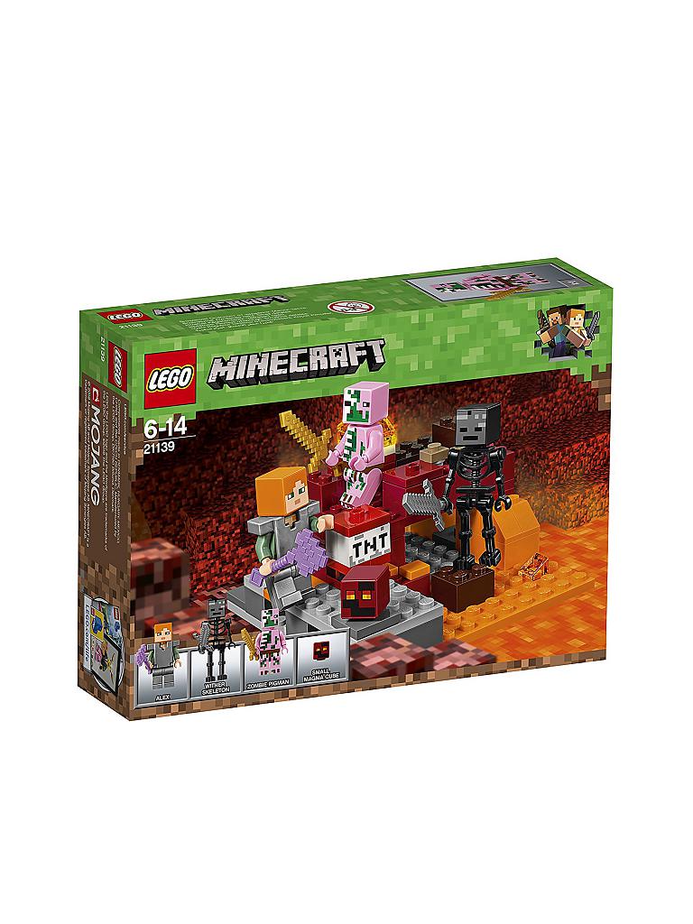 LEGO | Minecraft - Nether-Abenteuer Fight 21139 | keine Farbe