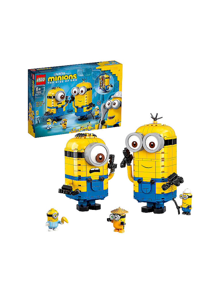 LEGO | Minions-Figuren Bauset mit Versteck 75551 | keine Farbe