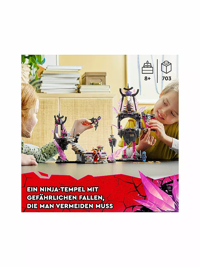 LEGO | Ninjago - Der Tempel des Kristallkönigs 71771 | keine Farbe