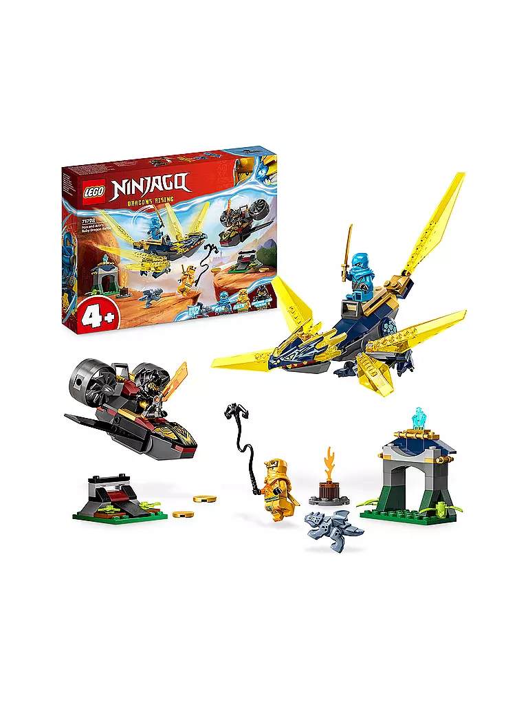 LEGO | Ninjago - Duell zwischen Nya und Arins Babydrachen 71798 | keine Farbe
