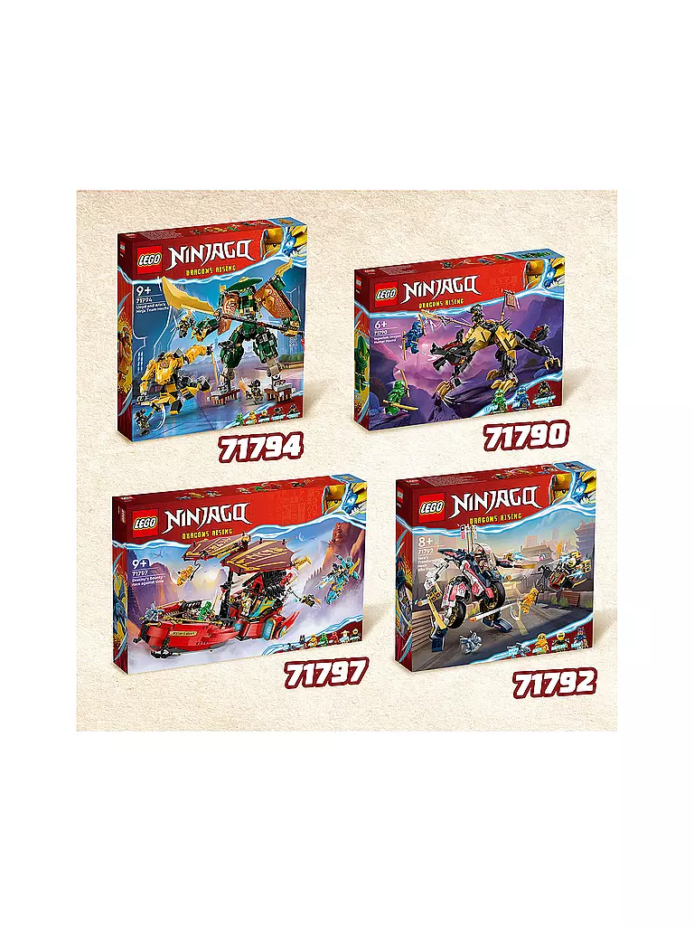 LEGO | Ninjago - Jagdhund des kaiserlichen Drachenjägers 71790 | keine Farbe