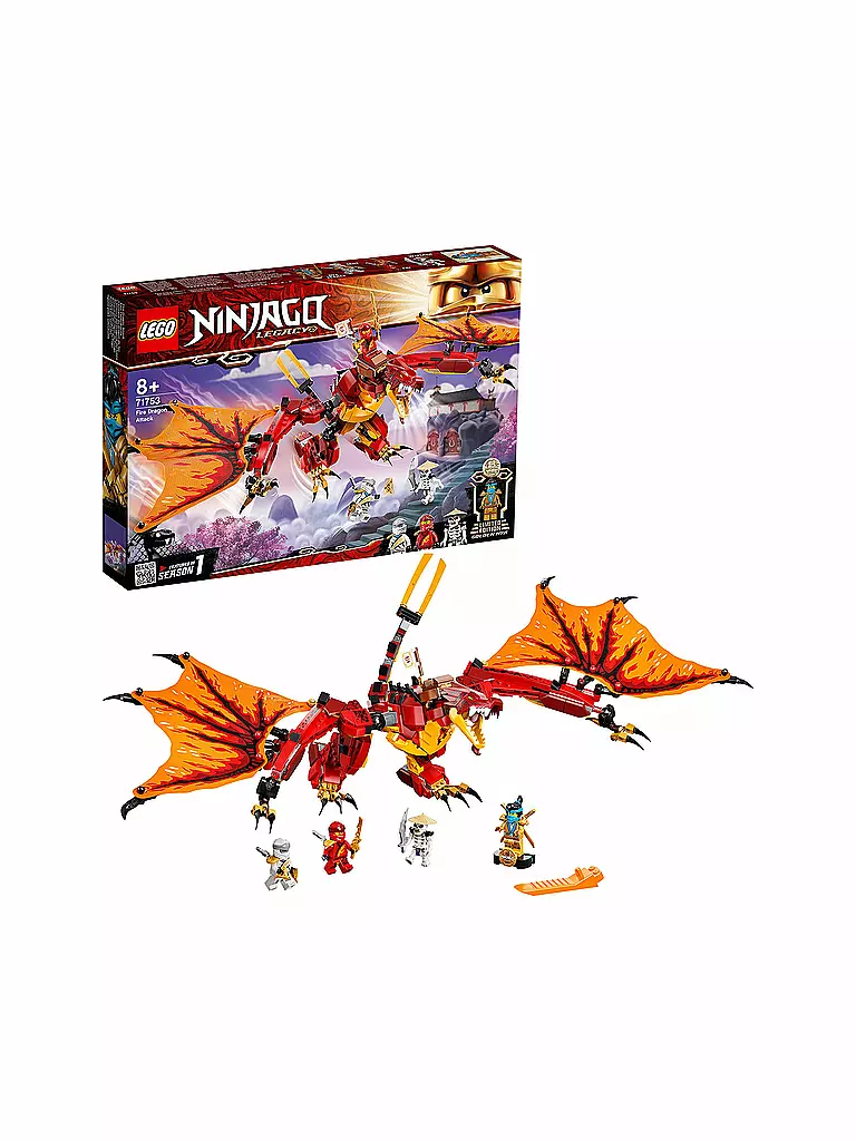 LEGO | Ninjago - Kais Feuerdrache 71753 | keine Farbe