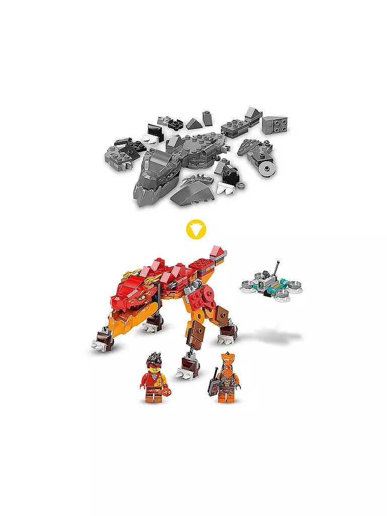 LEGO | Ninjago - Kais Feuerdrache EVO 71762 | keine Farbe