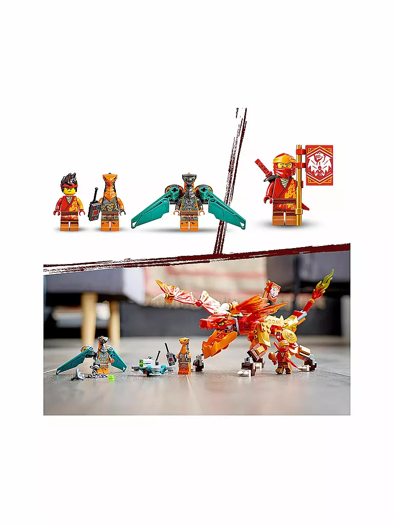 LEGO | Ninjago - Kais Feuerdrache EVO 71762 | keine Farbe