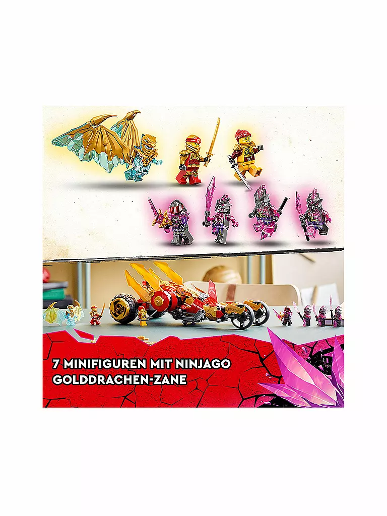 LEGO | Ninjago - Kais Golddrachen-Raider 71773 | keine Farbe