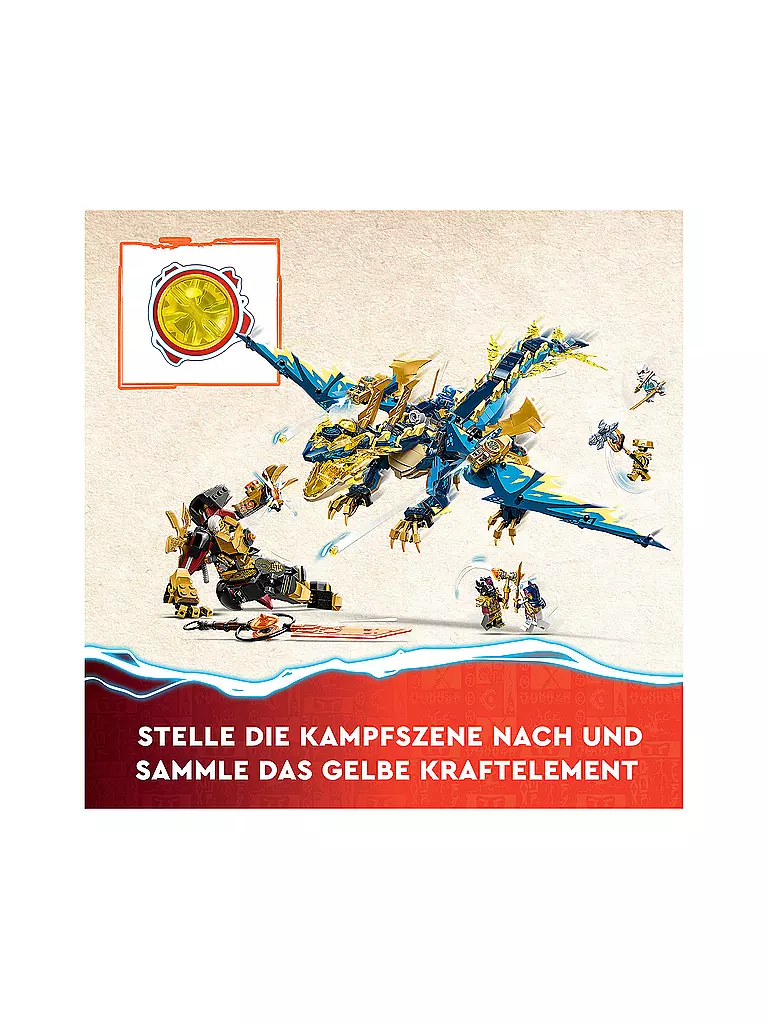 LEGO | Ninjago - Kaiserliches Mech-Duell gegen den Elementardrachen 71796 | keine Farbe