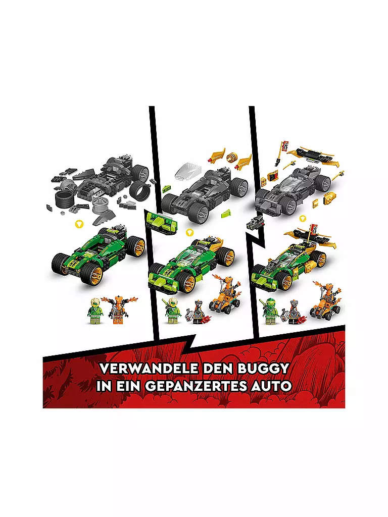 LEGO | Ninjago - Lloyds Rennwagen EVO 71763 | keine Farbe