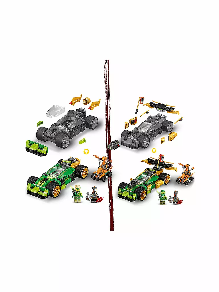 LEGO | Ninjago - Lloyds Rennwagen EVO 71763 | keine Farbe