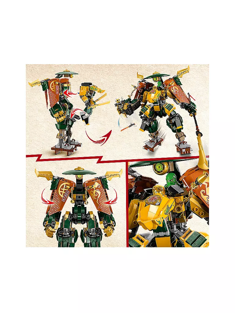 LEGO | Ninjago - Lloyds und Arnis Training - Mechs 71794 | keine Farbe