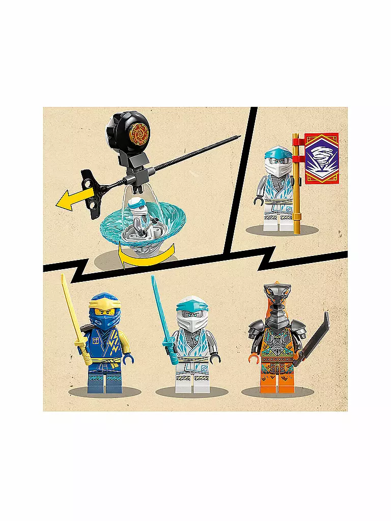 - Farbe Ninja-Trainingszentrum Ninjago keine 71764 LEGO