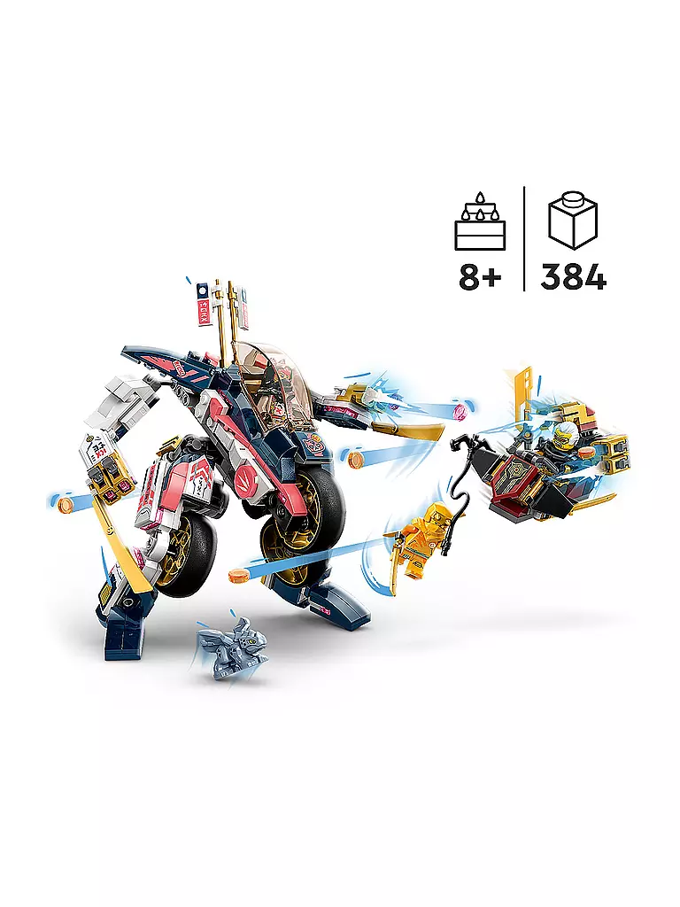 LEGO | Ninjago - Soras Mech - Bike 71792 | keine Farbe