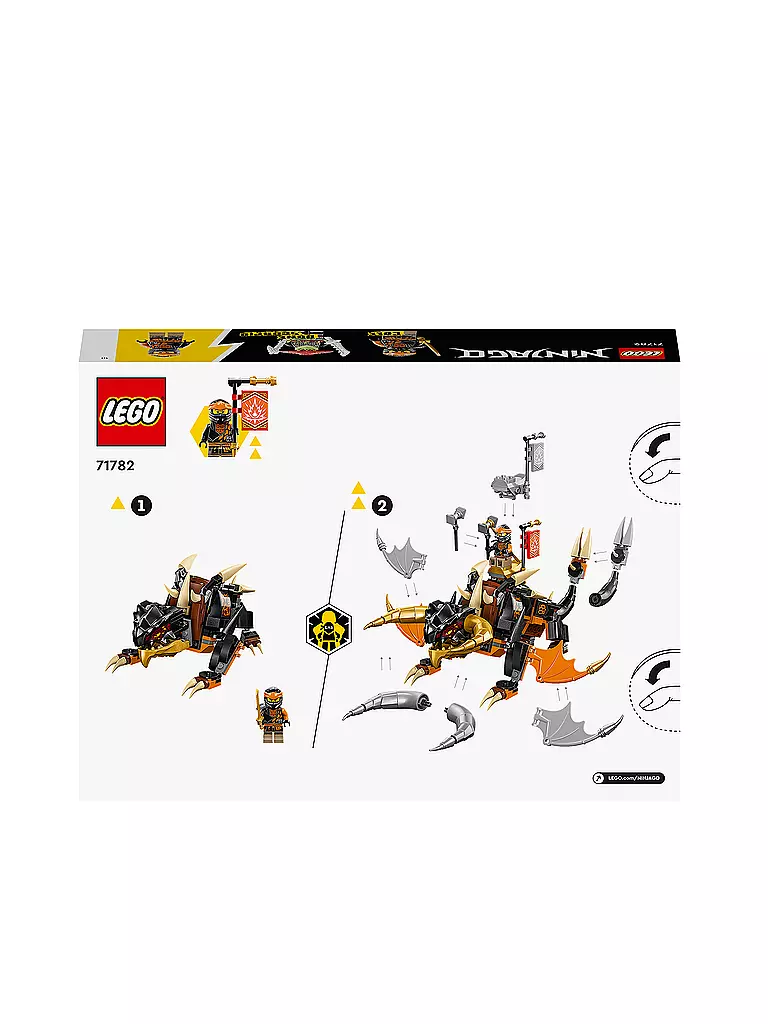 LEGO | Ninjago -Coles Erddrache EVO 71782 | keine Farbe