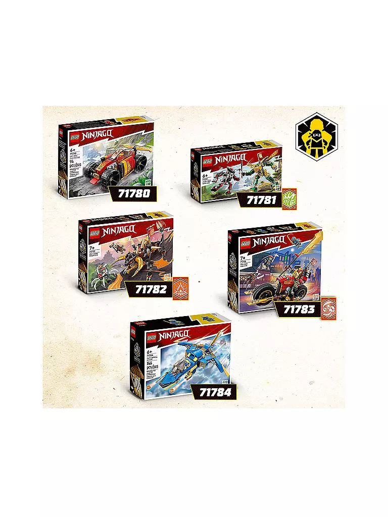 LEGO | Ninjago -Jays Donner-Jet EVO 71784 | keine Farbe