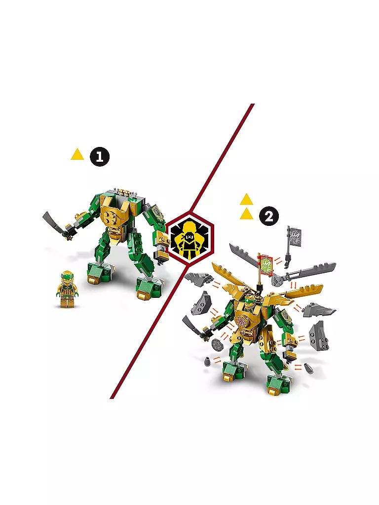 keine LEGO 71781 Mech-Duell -Lloyds Ninjago EVO Farbe