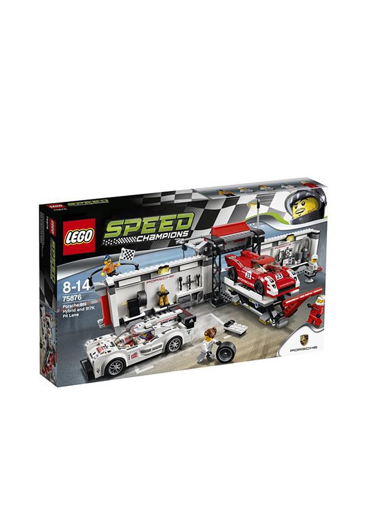 LEGO | Porsche 919 Hybrid und 917K Pit Lane 75876 | 