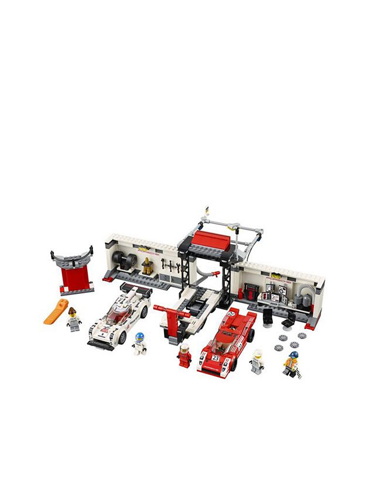 LEGO | Porsche 919 Hybrid und 917K Pit Lane 75876 | 