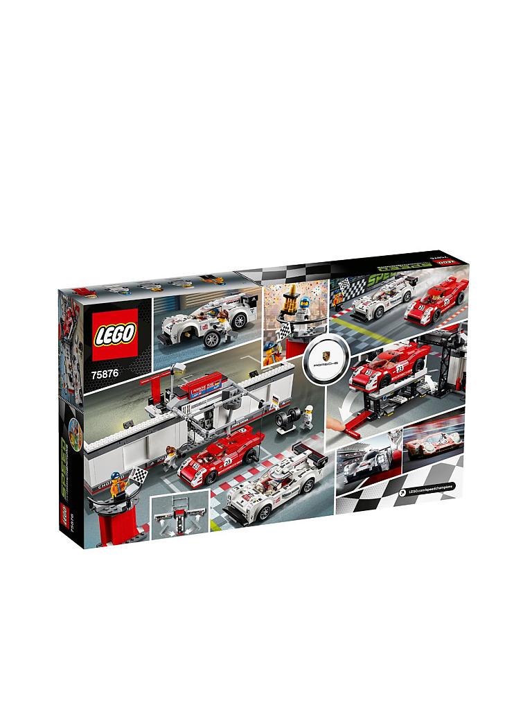 LEGO | Porsche 919 Hybrid und 917K Pit Lane 75876 | 