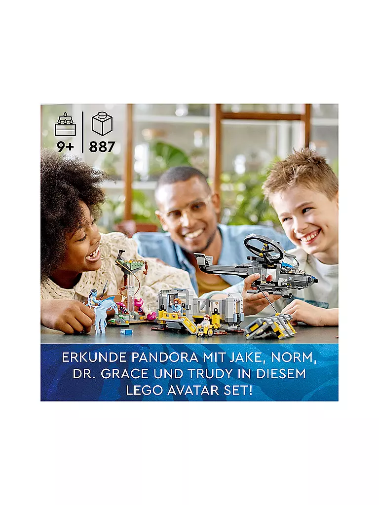 LEGO | Schwebende Berge: Site 26 und RDA Samson Avatar 75573 | keine Farbe