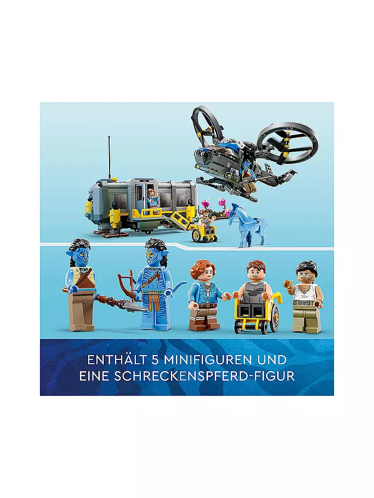LEGO | Schwebende Berge: Site 26 und RDA Samson Avatar 75573 | keine Farbe